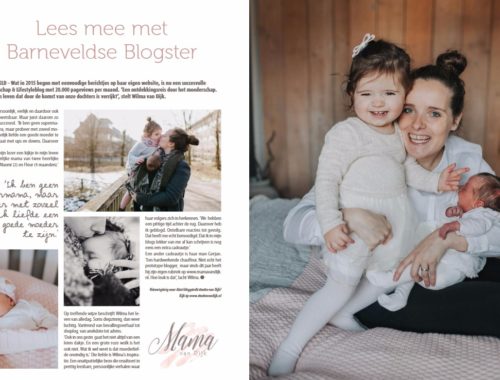 huis aan huis blad, mama van dijk, christelijke mamablogger, in de media, veluwe totaal, moederschap, mamablog