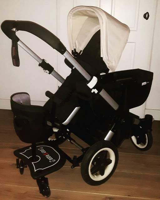 meerijdplankje, baby en peuter, duowagen, bugaboo donkey, bugaboo, cameleon, donkey, tweelingwagen, duowagen, meerijdplankje, easy x rider, gordel, zitting