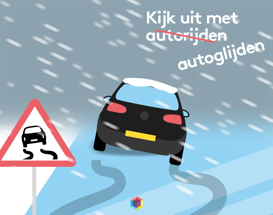 ongeluk, verzekering, botsing, autorijden, auto, glijden, winter, Mama van Dijk, independer, mamablog