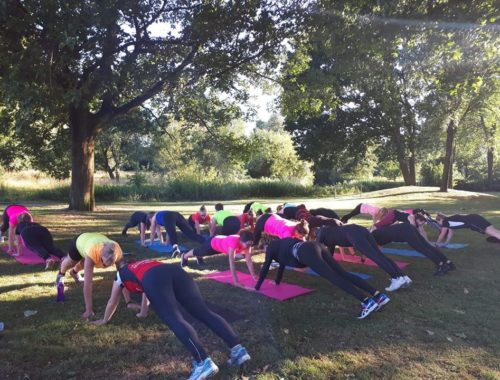 sporten in de buitenlucht, de sportchallenge