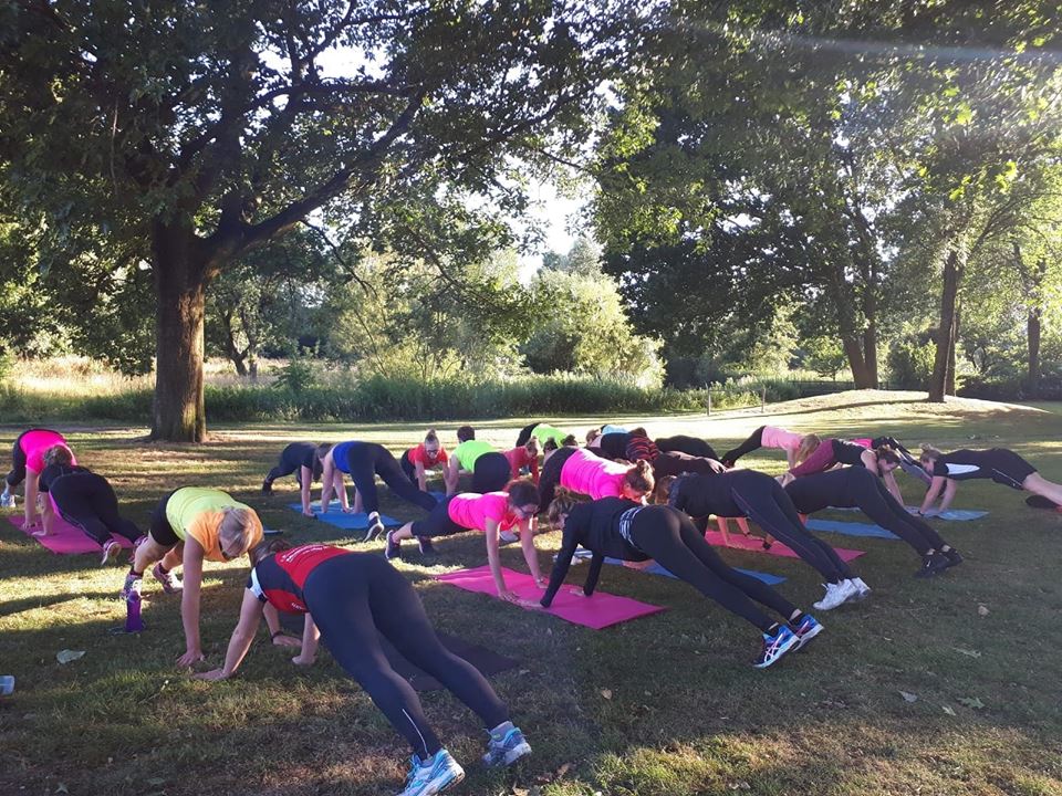 sporten in de buitenlucht, de sportchallenge