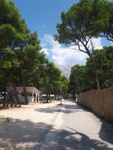 Camp riviera makarska, route kroatie camper