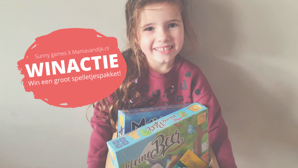 Sunny Games, winactie, Mama van dijk, mamablog