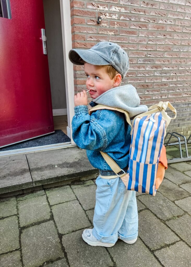 stoere jongensrugzak, rugtas voor jongens, kleuterschool